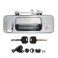 omoZone Tailgate Handle with Rear Camera Hole Liftgate Latch